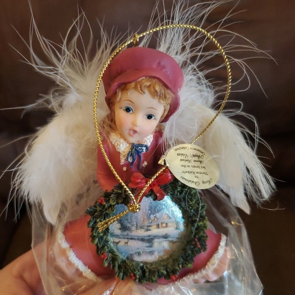 Thomas Kinkade Angelic voices ornaments set - Picture 5 of 9